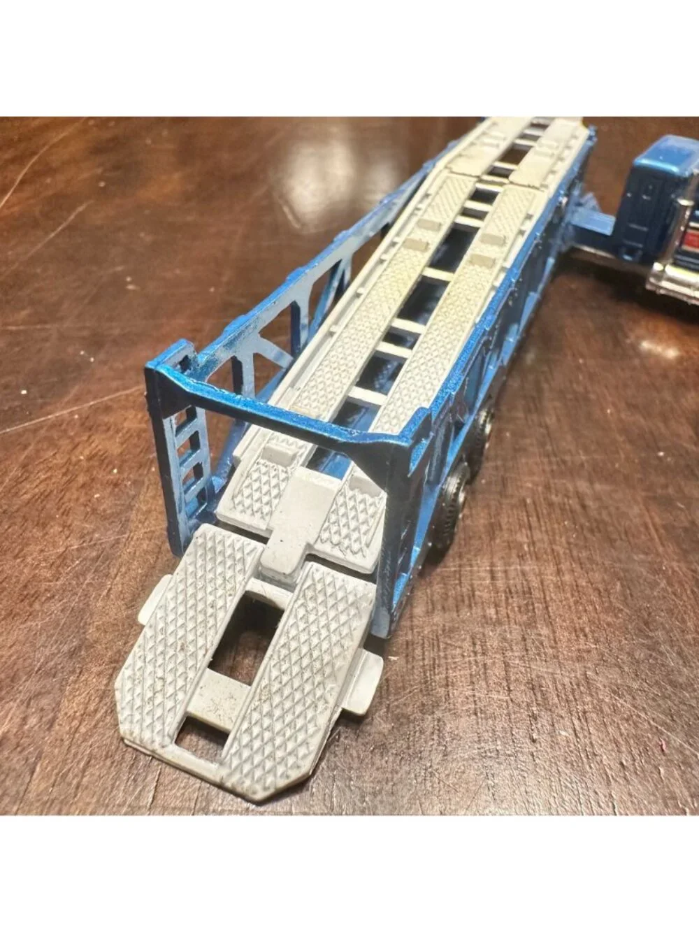 Shinsei Mini Power Kenworth Trailer Die Cast 1:128 Transporter